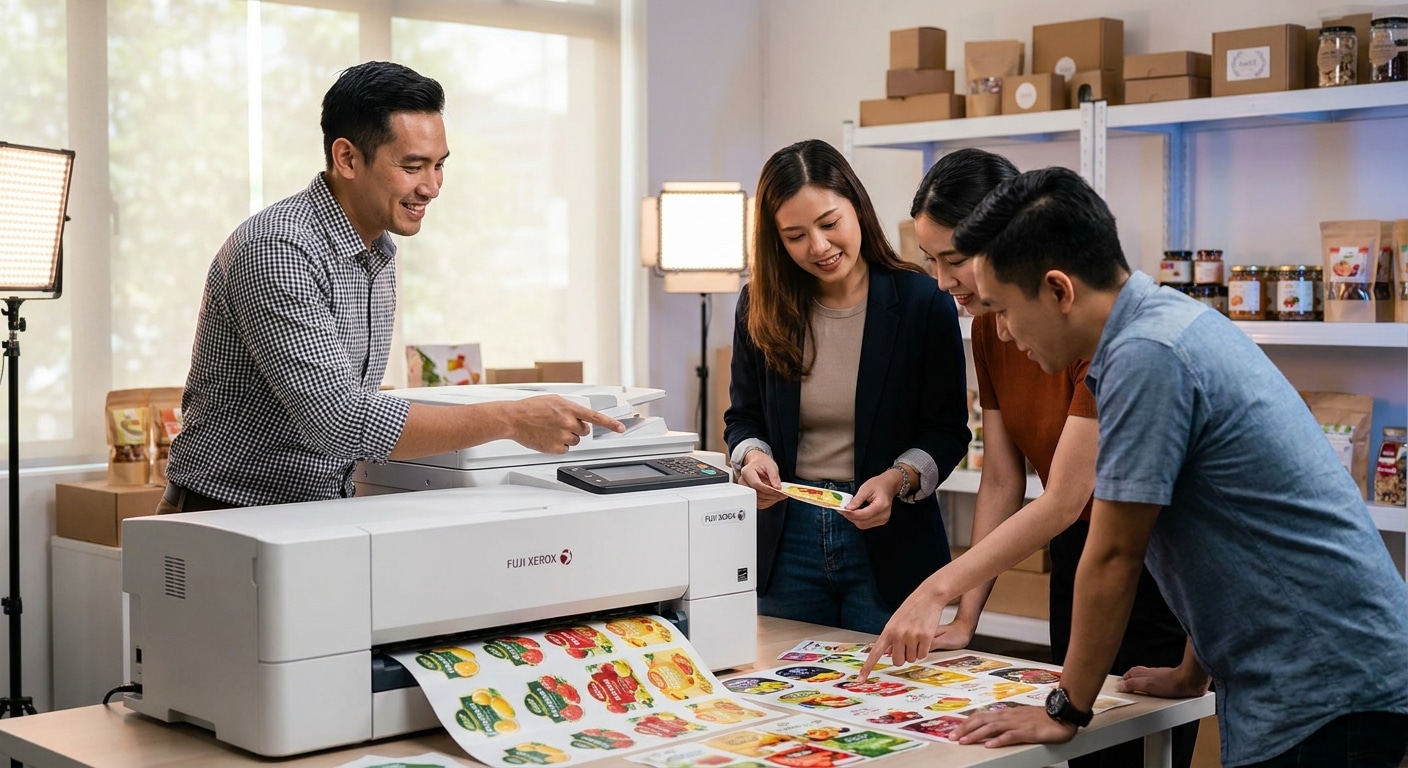 นวัตกรรมเครื่องพิมพ์ดิจิทัล Fuji Xerox ยกระดับฉลาก SME - fuji-xerox-digital-printing-innovation