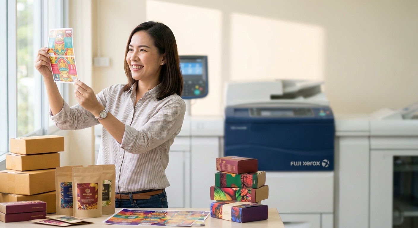 เทคโนโลยีพิมพ์ดิจิทัล Fuji Xerox ยกระดับป้ายและฉลาก SME - fuji-xerox-digital-printing-sme
