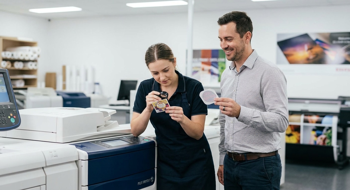 นวัตกรรมพิมพ์ฉลากสินค้าตัวจิ๋วให้คมชัด ด้วย Fuji Xerox - fuji-xerox-label-printing-tech