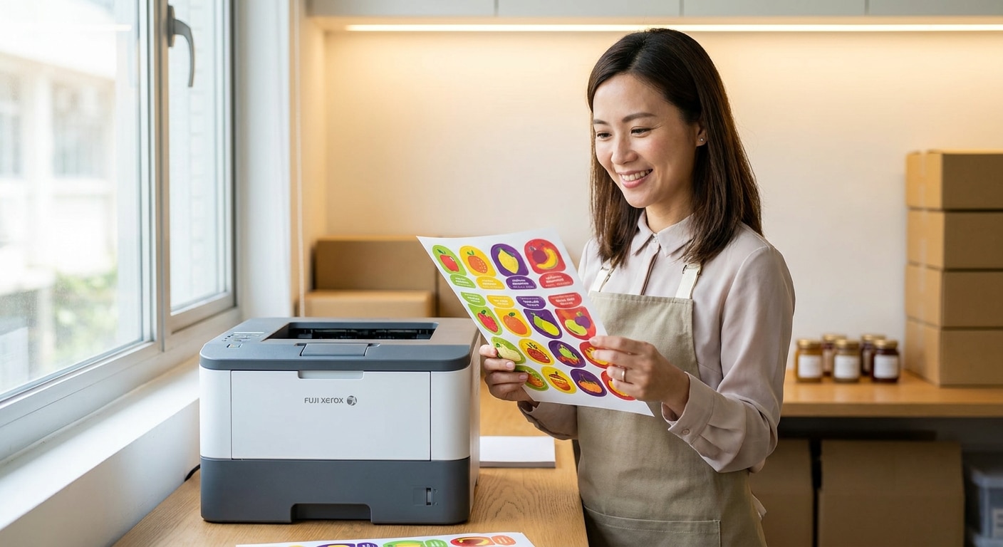 เทคโนโลยี Fuji Xerox ตัวช่วย SME พิมพ์ฉลากสีสดคมชัด - fuji-xerox-label-printing-tech