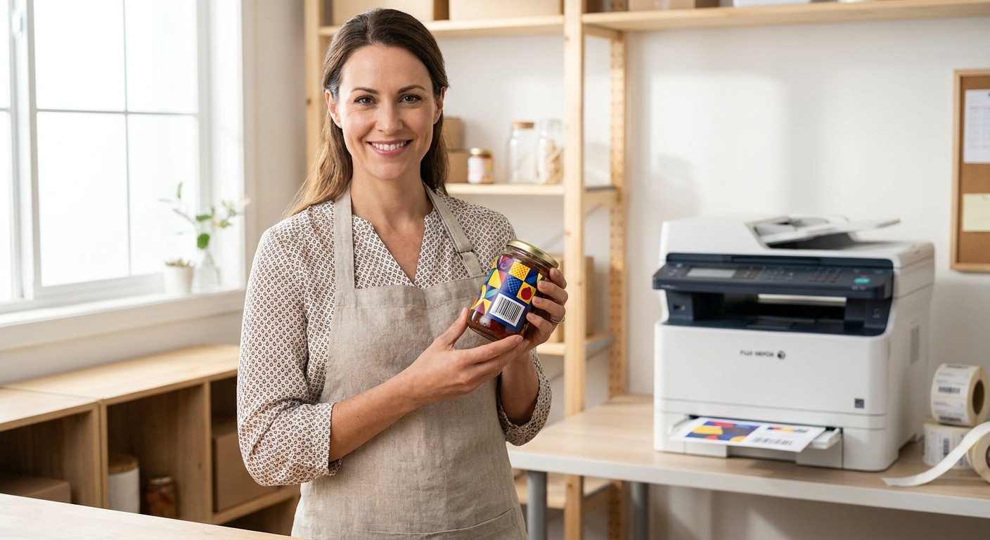 หมดปัญหาสีเพี้ยน! พิมพ์ฉลากสีสดด้วยนวัตกรรม Fuji Xerox - fuji-xerox-label-printing-tech