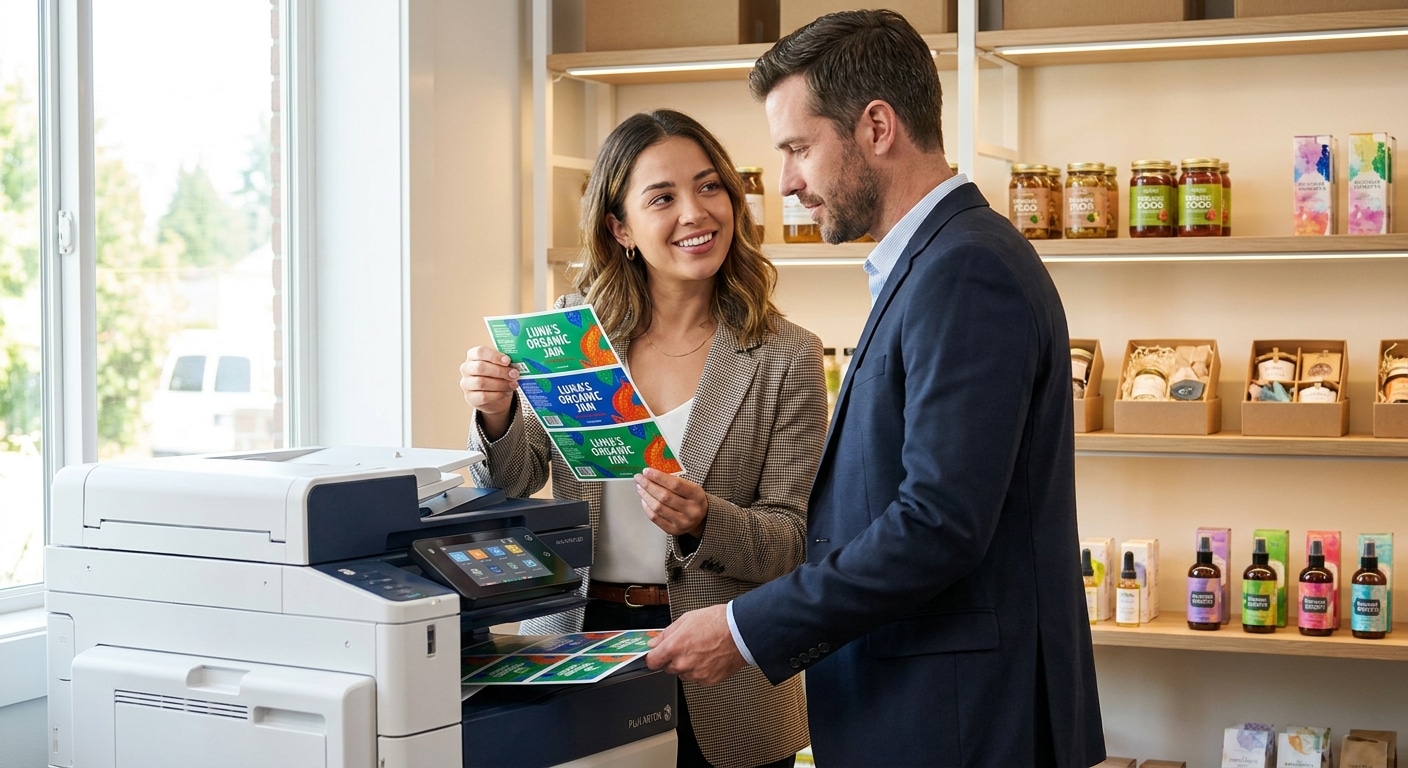 เครื่องพิมพ์ Fuji Xerox อัปเกรดฉลากสินค้า SME ให้พรีเมียม - fuji-xerox-label-printing