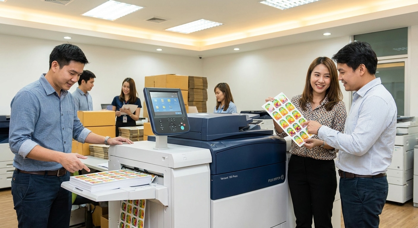 Fuji Xerox ดียังไง? เจาะลึกเทคโนโลยีพิมพ์ฉลากสีสดเพื่อ SME - fuji-xerox-printing-tech-sme