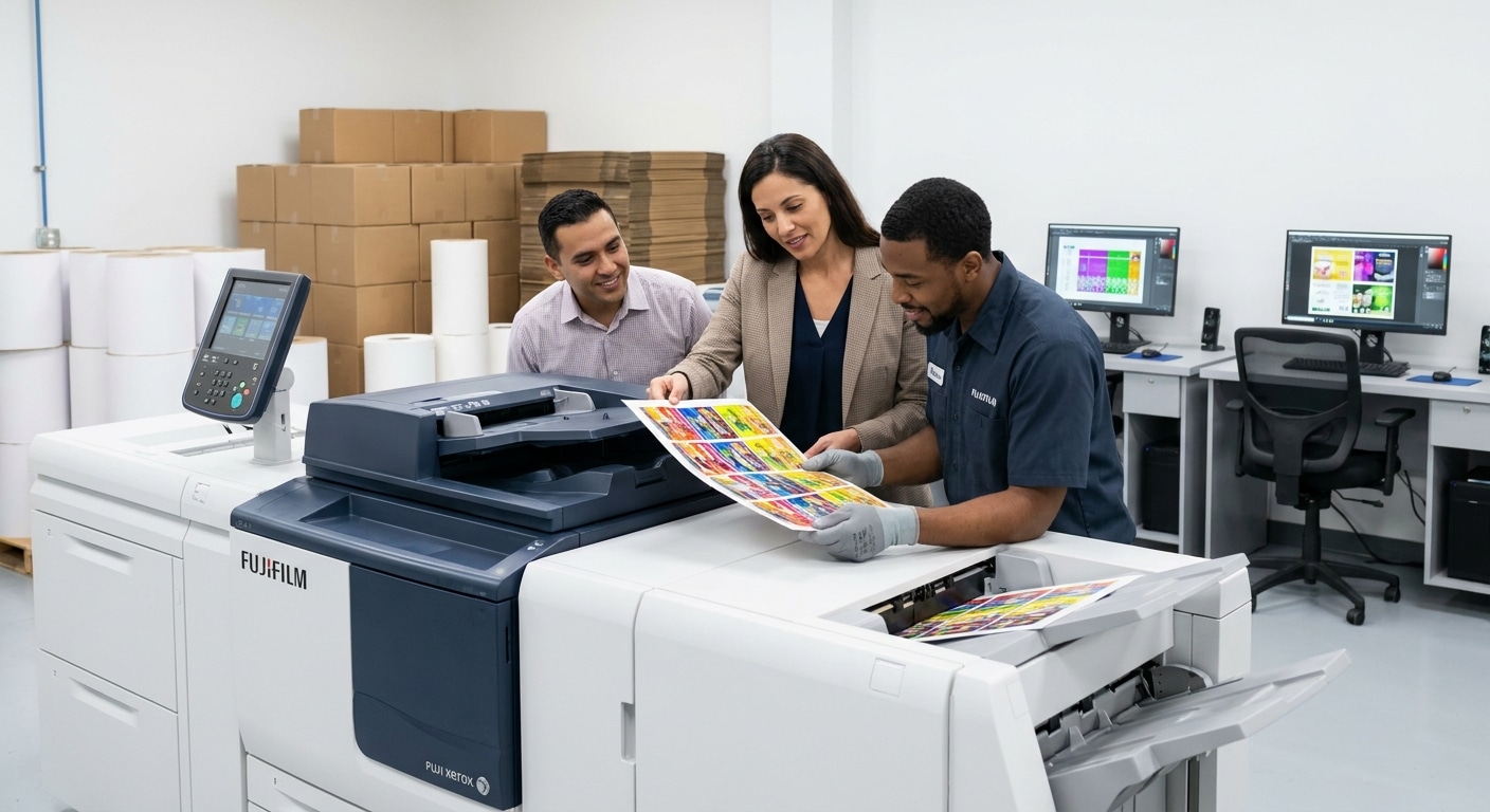 เจาะลึกนวัตกรรม Fuji Xerox พิมพ์ฉลากสีสด คมชัด ไม่มีเพี้ยน - fuji-xerox-printing-technology