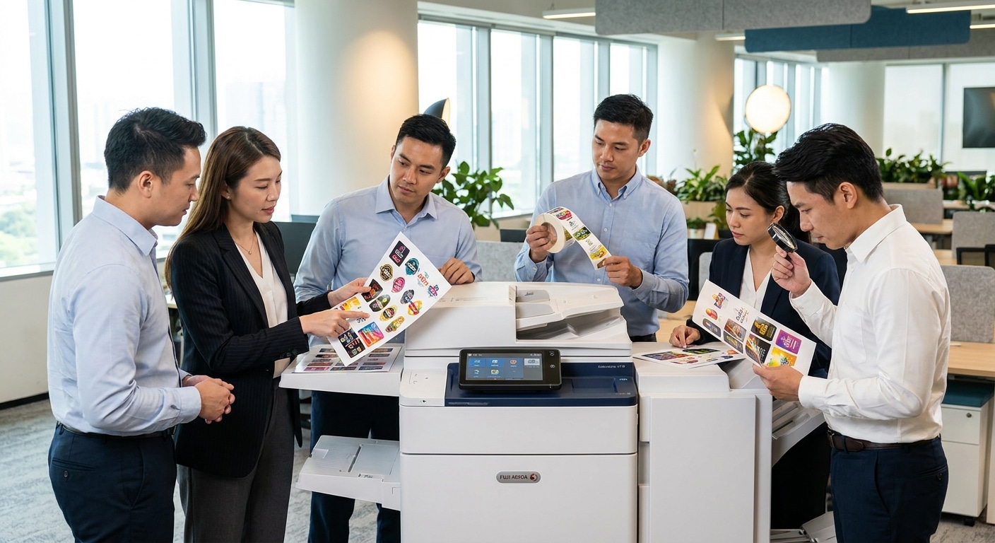 ทำไมต้องพิมพ์ด้วยเครื่อง Fuji Xerox? ไขความลับสีสดคมชัด - fuji-xerox-printing-technology