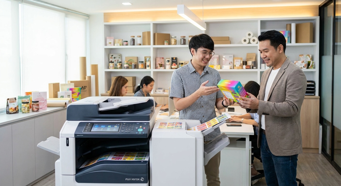 เครื่องพิมพ์ Fuji Xerox จุดเปลี่ยนแพ็กเกจจิ้ง SME ไทย - fuji-xerox-printing-technology