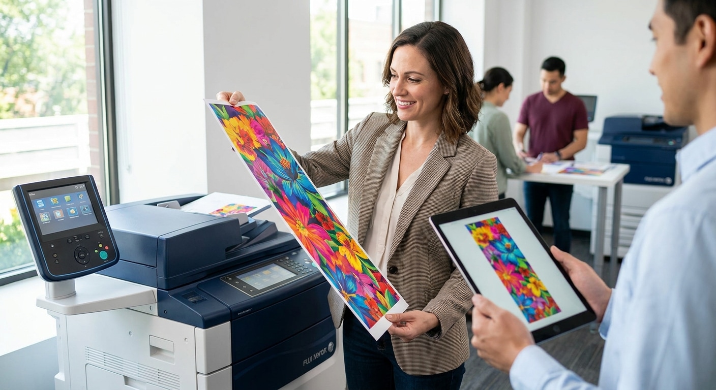 เจาะลึกเทคโนโลยี Fuji Xerox พิมพ์งานสีสด คมชัด ไม่มีเพี้ยน - fuji-xerox-printing-technology
