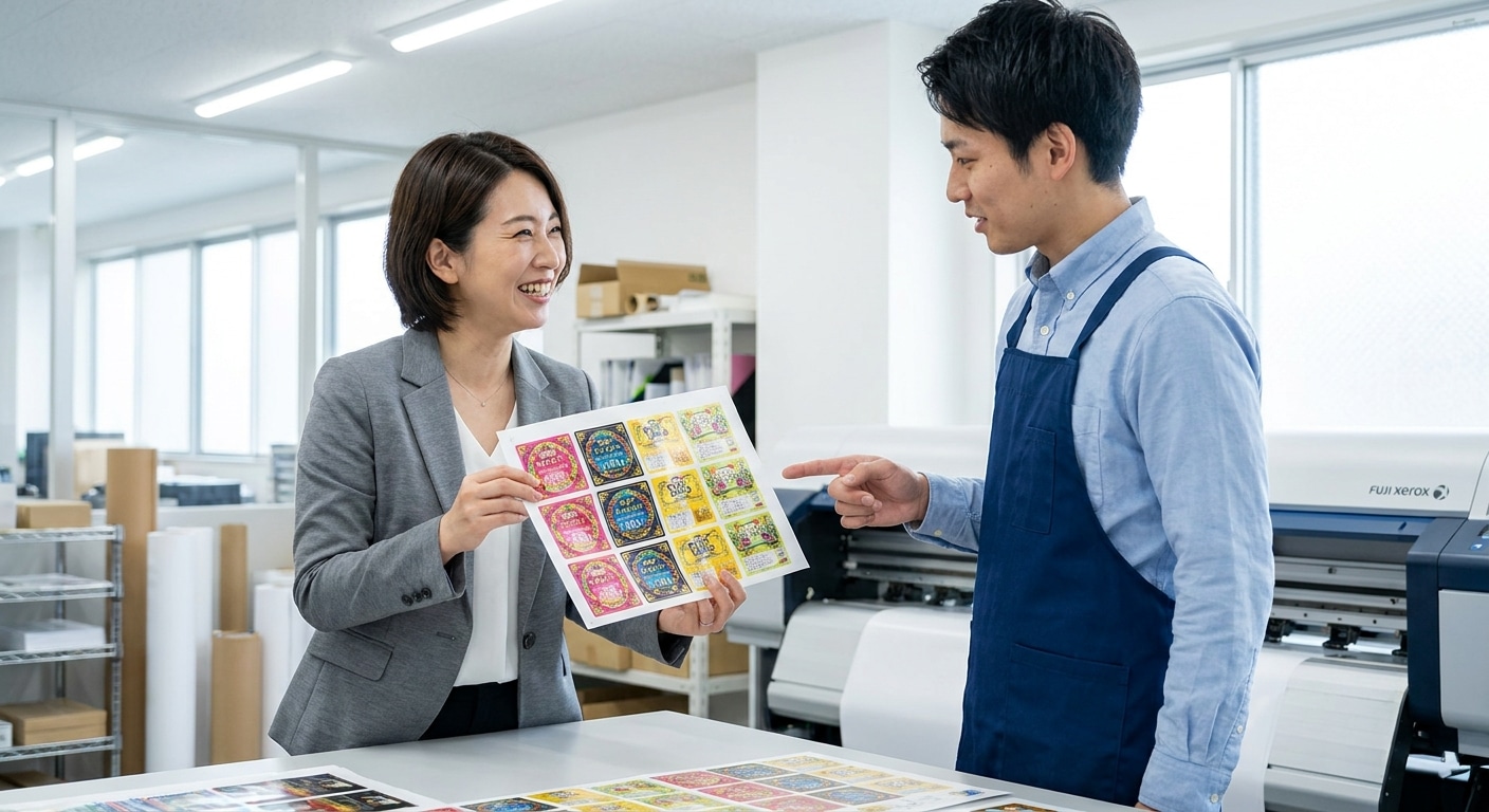 เทคโนโลยี Fuji Xerox เคล็ดลับสติ๊กเกอร์สีสดคมชัดของ SME - fuji-xerox-printing-technology