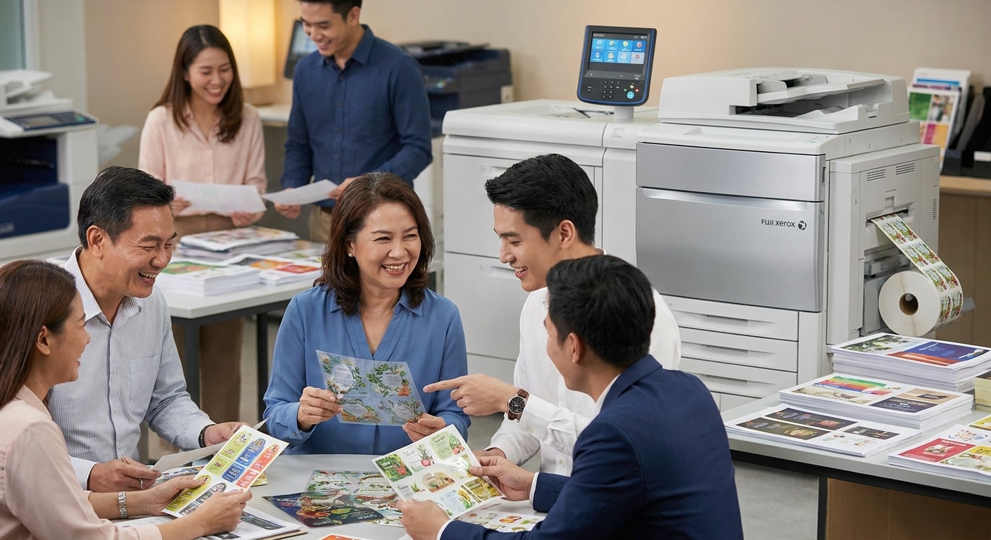 เจาะลึกเทคโนโลยี Fuji Xerox พิมพ์ฉลากสีสด ยกระดับแบรนด์ SME - fuji-xerox-printing-technology-sme