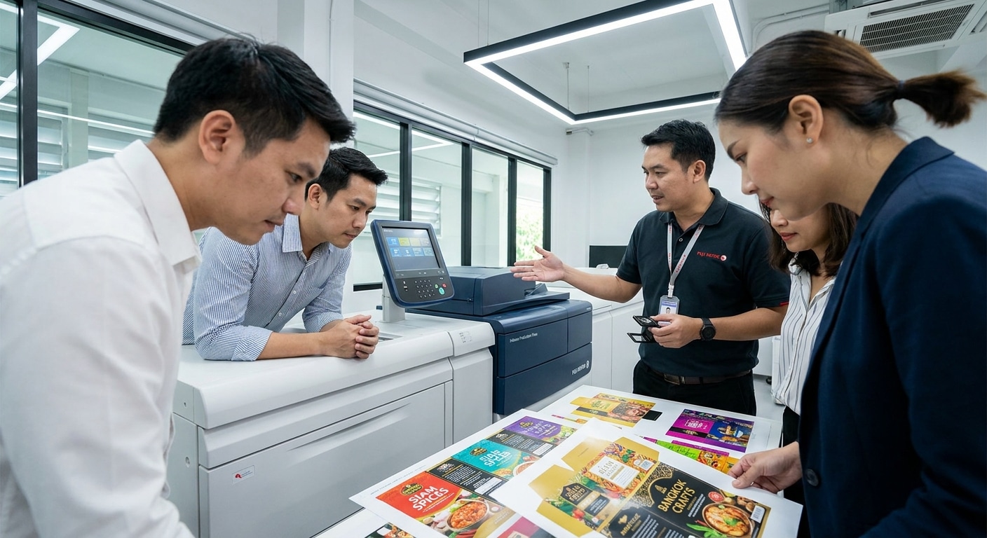 เจาะลึกเทคโนโลยี Fuji Xerox: ทำไมฉลาก SME ถึงสีสด คมชัด - fuji-xerox-printing-technology-sme