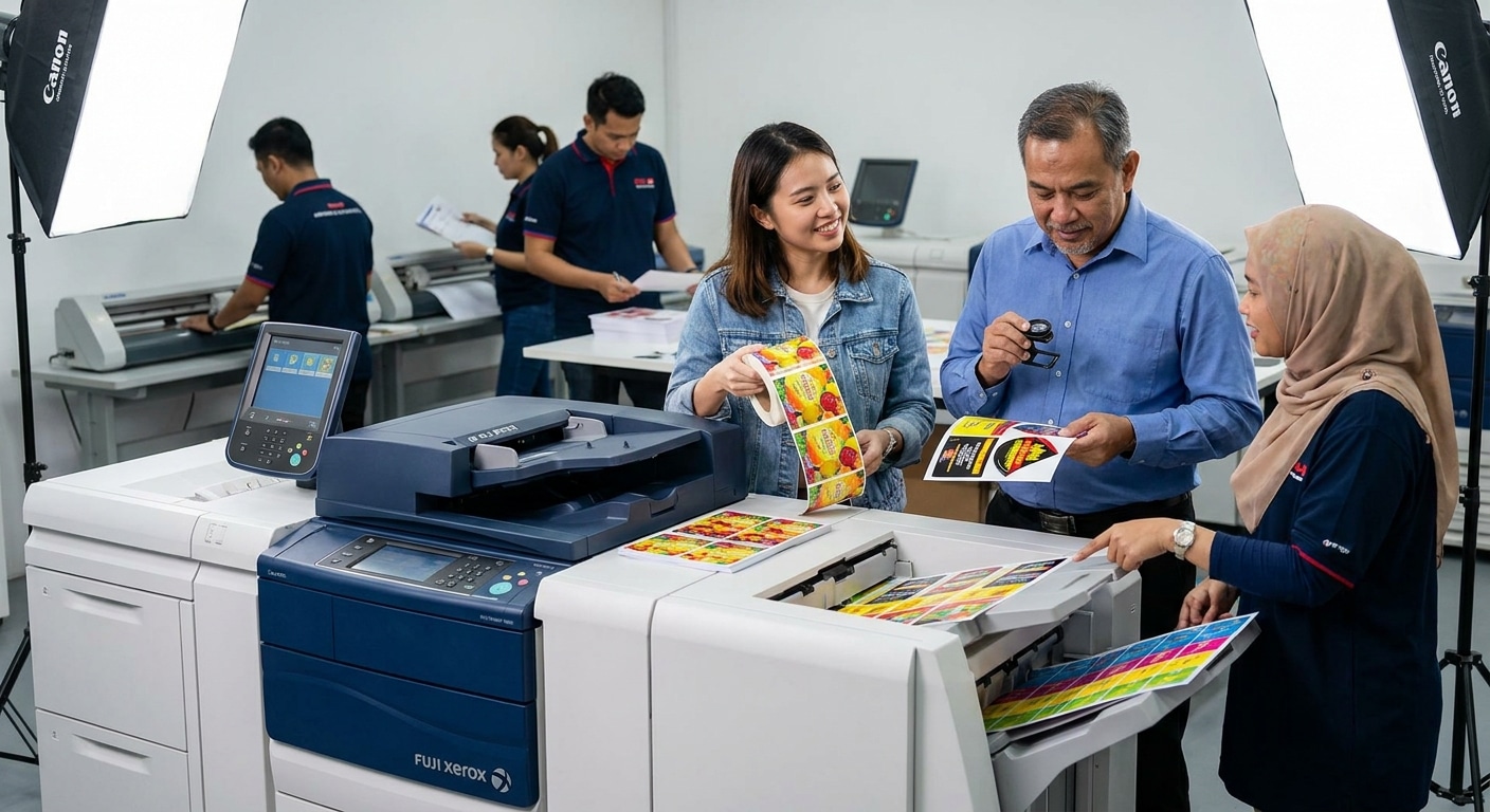 นวัตกรรมพิมพ์ Fuji Xerox ยกระดับฉลากสินค้า SME ให้สีสดคมชัด - fuji-xerox-printing-technology-sme