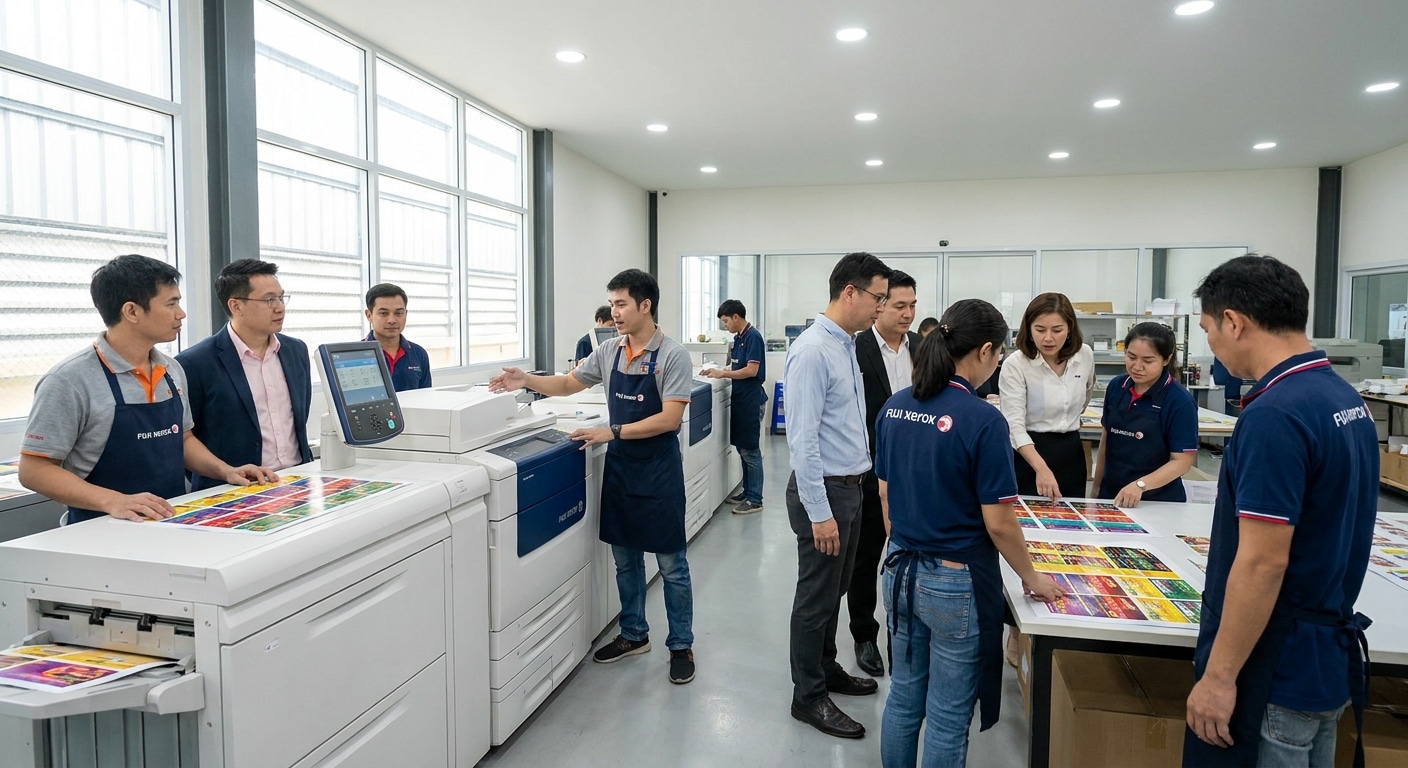 นวัตกรรมพิมพ์สีสดด้วย Fuji Xerox ยกระดับป้ายและฉลาก SME ไทย - fuji-xerox-printing-technology-sme