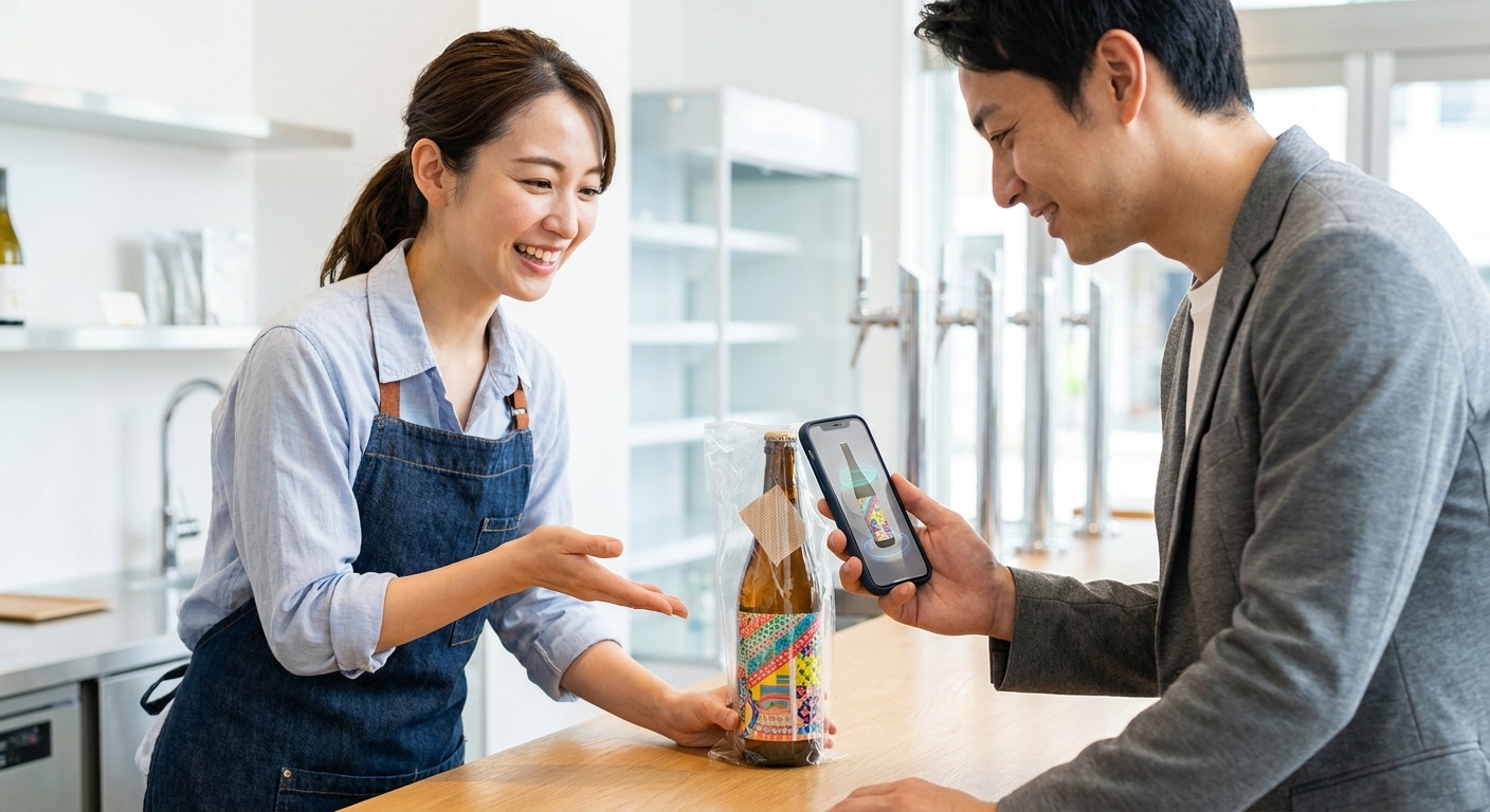 เทรนด์สื่อสิ่งพิมพ์ 2027: ดึงลูกค้าด้วยฉลากสินค้า AR - future-print-trend-ar-label