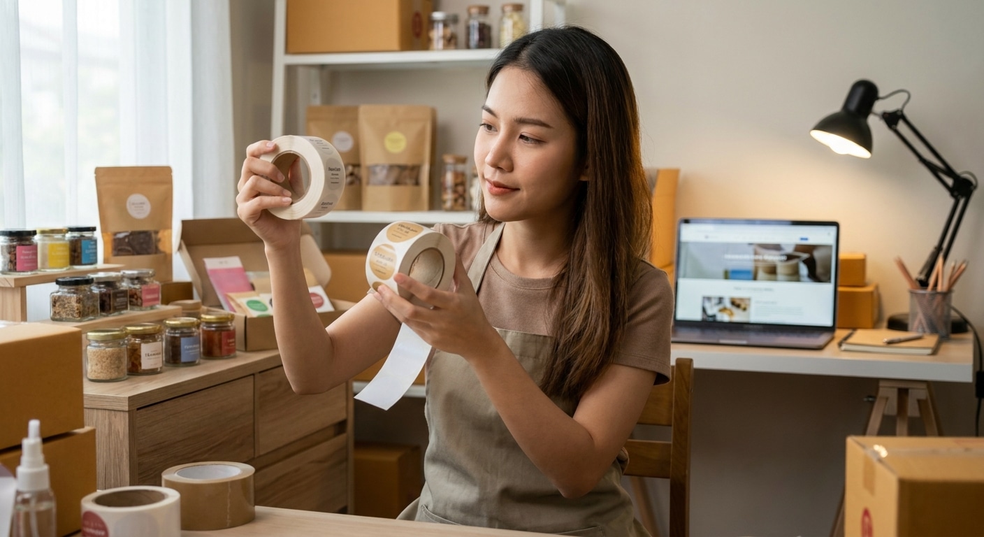 เลือกสติ๊กเกอร์ติดสินค้าอย่างไรให้เป๊ะ? ฉบับ SME มือใหม่ - how-to-choose-product-stickers