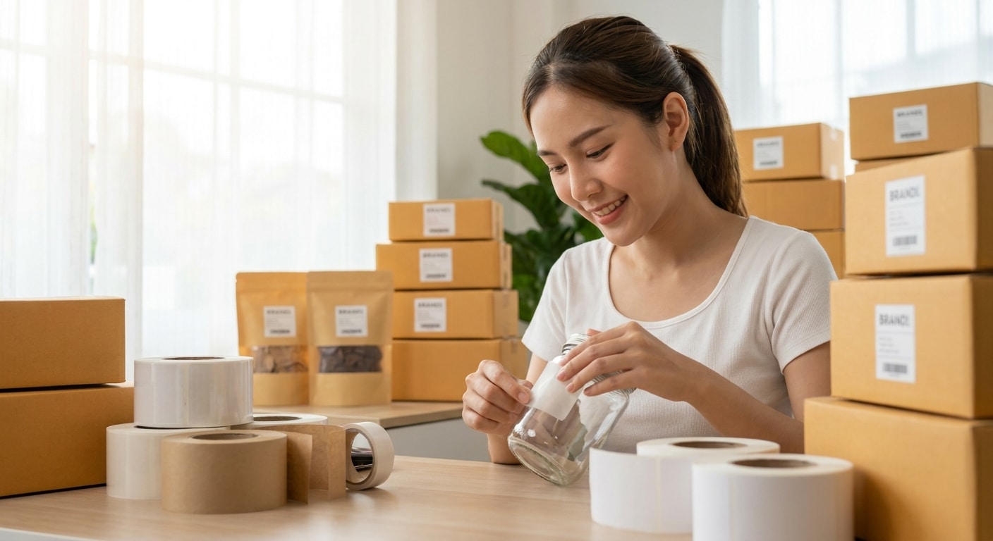 เลือกสติ๊กเกอร์ติดสินค้าแบบไหนดี? ให้เหมาะกับแบรนด์ SME - how-to-choose-product-stickers