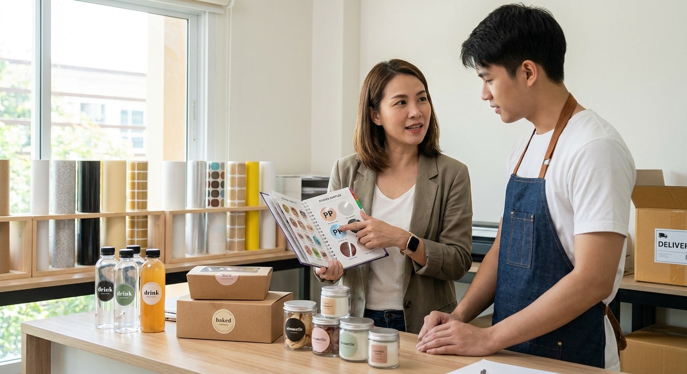 สติ๊กเกอร์แบบไหนเหมาะกับสินค้าคุณ? คู่มือเลือกวัสดุฉบับ SME - how-to-choose-sticker-material