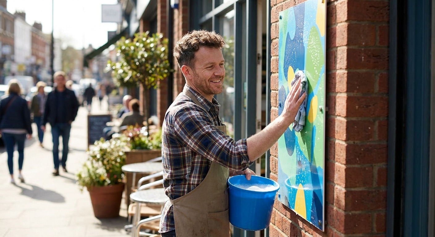 เทคนิคดูแลป้ายไวนิลและป้ายหน้าร้านให้อายุยืน สีสดไม่ซีดไว - how-to-maintain-vinyl-signage