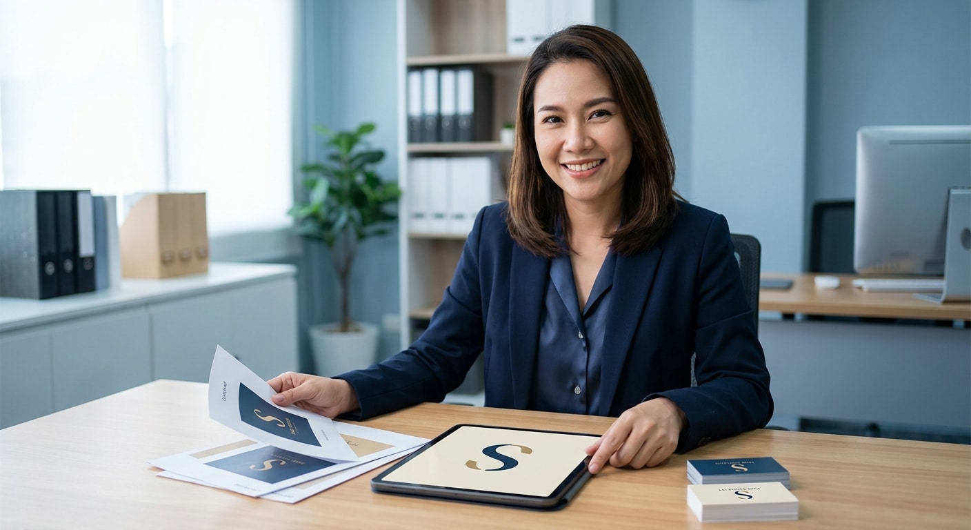 เคล็ดลับออกแบบโลโก้และนามบัตรให้ดูโปร อัปเกรดแบรนด์ SME - logo-business-card-design-tips
