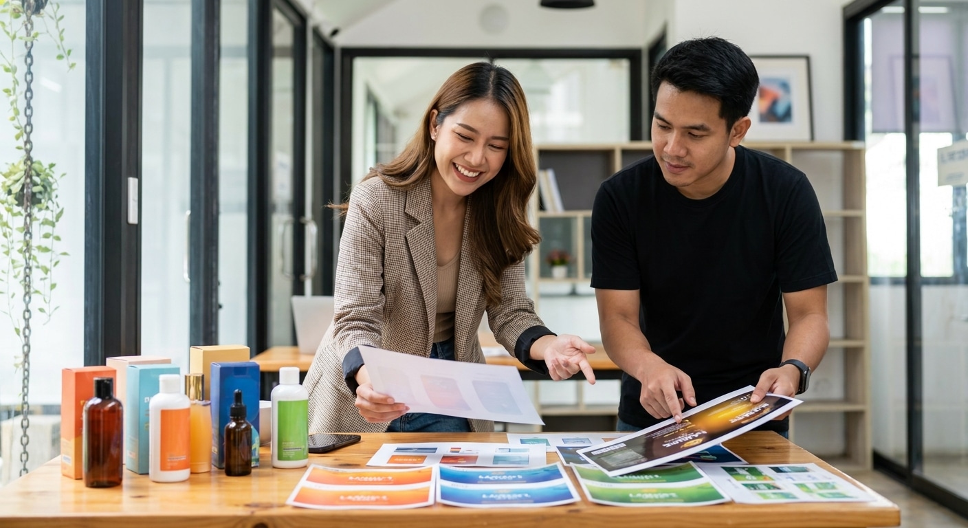 เทคนิคออกแบบโลโก้และฉลากสินค้า ให้ลูกค้าจำได้ใน 3 วินาที - logo-label-design-tips
