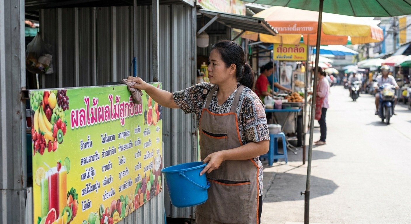วิธีดูแลป้ายไวนิลให้สีสดทนแดดทนฝน ยืดอายุใช้งาน - maintain-outdoor-vinyl-signs