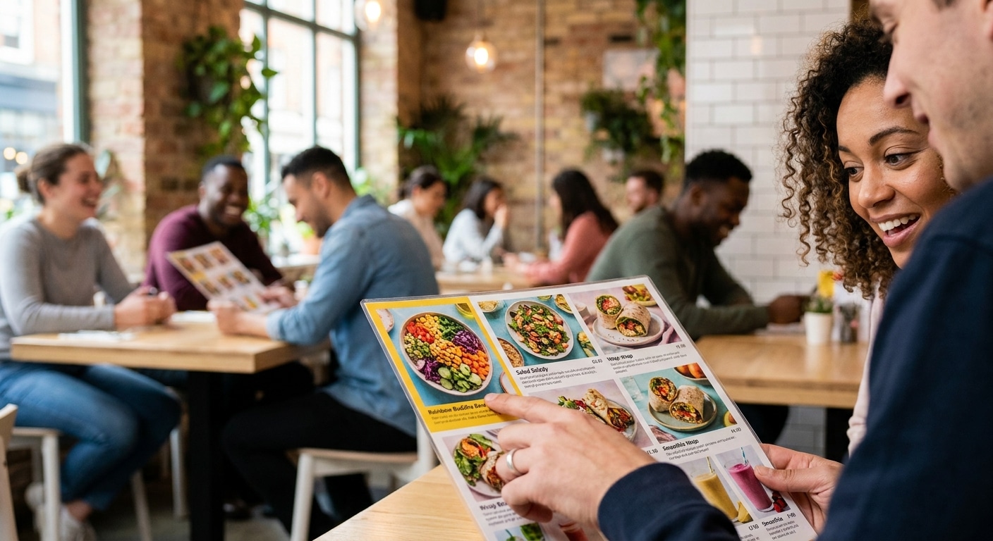 จิตวิทยาออกแบบเมนูอาหาร เพิ่มยอดขายให้ร้าน SME - menu-design-boost-sme-sales