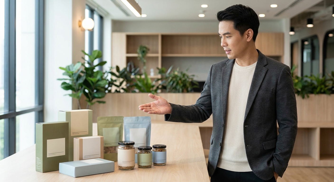 เทรนด์บรรจุภัณฑ์ครึ่งปีหลัง 2026 มินิมอลเรียบหรู - minimal-packaging-trend-2026