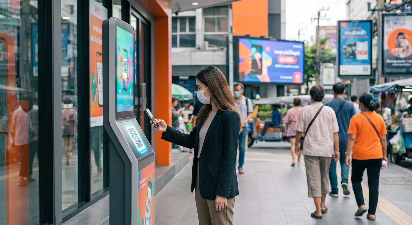 O2O Marketing 2026: ใช้ป้ายโฆษณาออฟไลน์ดึงยอดขายออนไลน์ - o2o-marketing-print-strategy