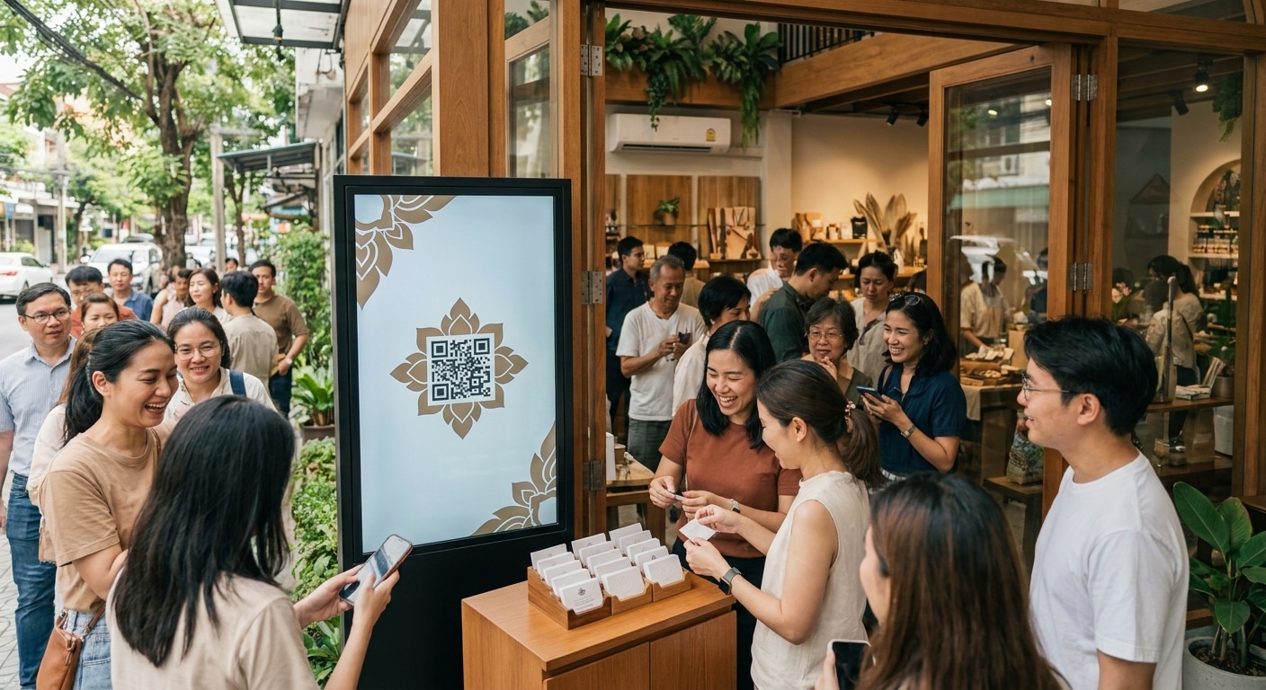 กลยุทธ์สื่อสิ่งพิมพ์ O2O ปี 2026 ดึงลูกค้าเข้าร้านรัวๆ - o2o-print-marketing-strategy
