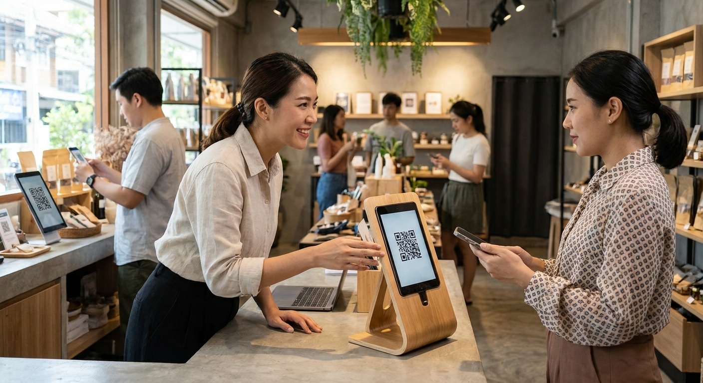 กลยุทธ์ O2O ดึงลูกค้าออนไลน์เข้าร้านด้วยป้ายและนามบัตร - o2o-print-marketing-strategy