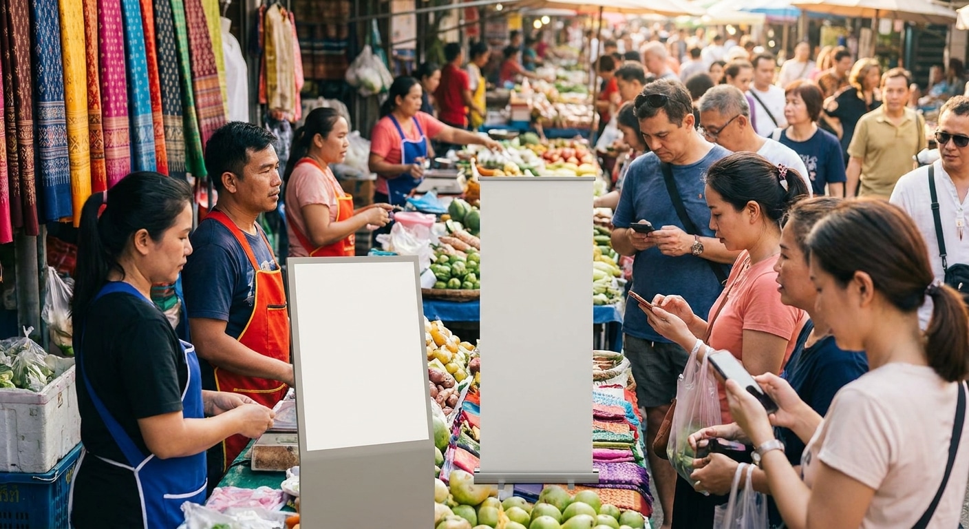 เทคนิคเพิ่มยอดขายด้วยป้ายโฆษณาและสื่อสิ่งพิมพ์ O2O - offline-print-marketing-tips