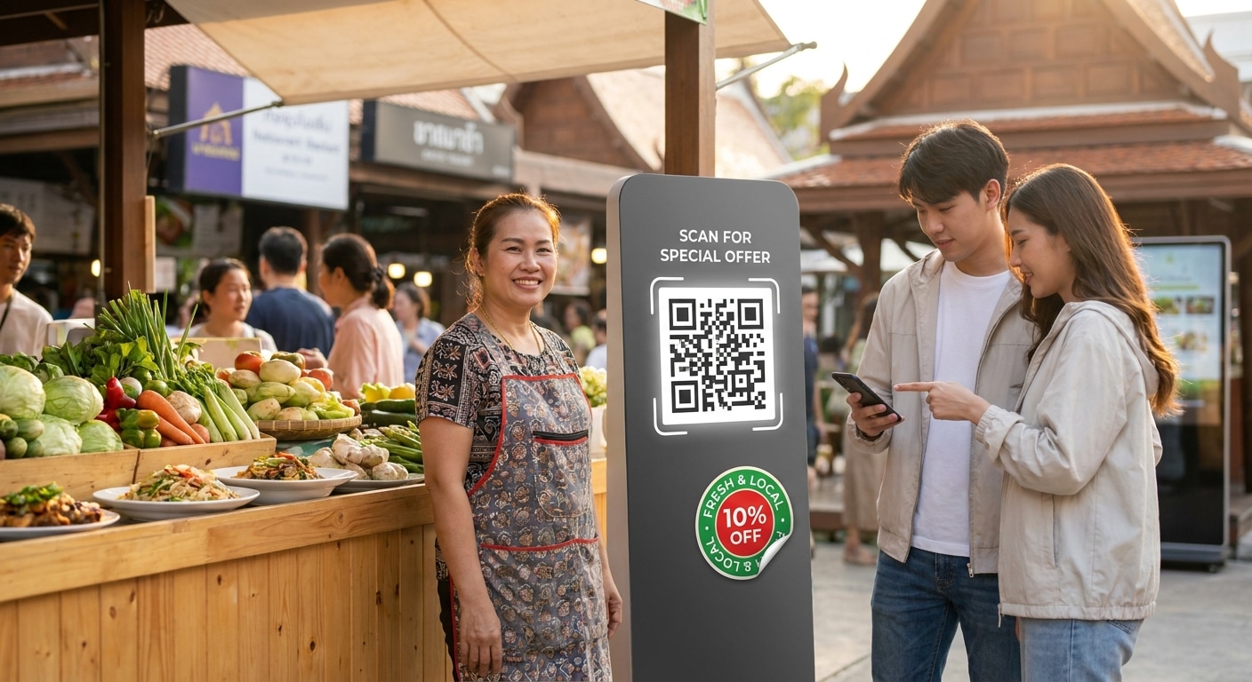เทคนิค O2O ปี 2026! ดึงยอดขายด้วยสื่อสิ่งพิมพ์สู่ออนไลน์ - offline-to-online-print-marketing