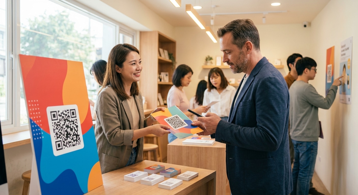 กลยุทธ์สิ่งพิมพ์ O2O: ดึงลูกค้าออฟไลน์สู่ออนไลน์ให้ยอดปัง - offline-to-online-print-marketing
