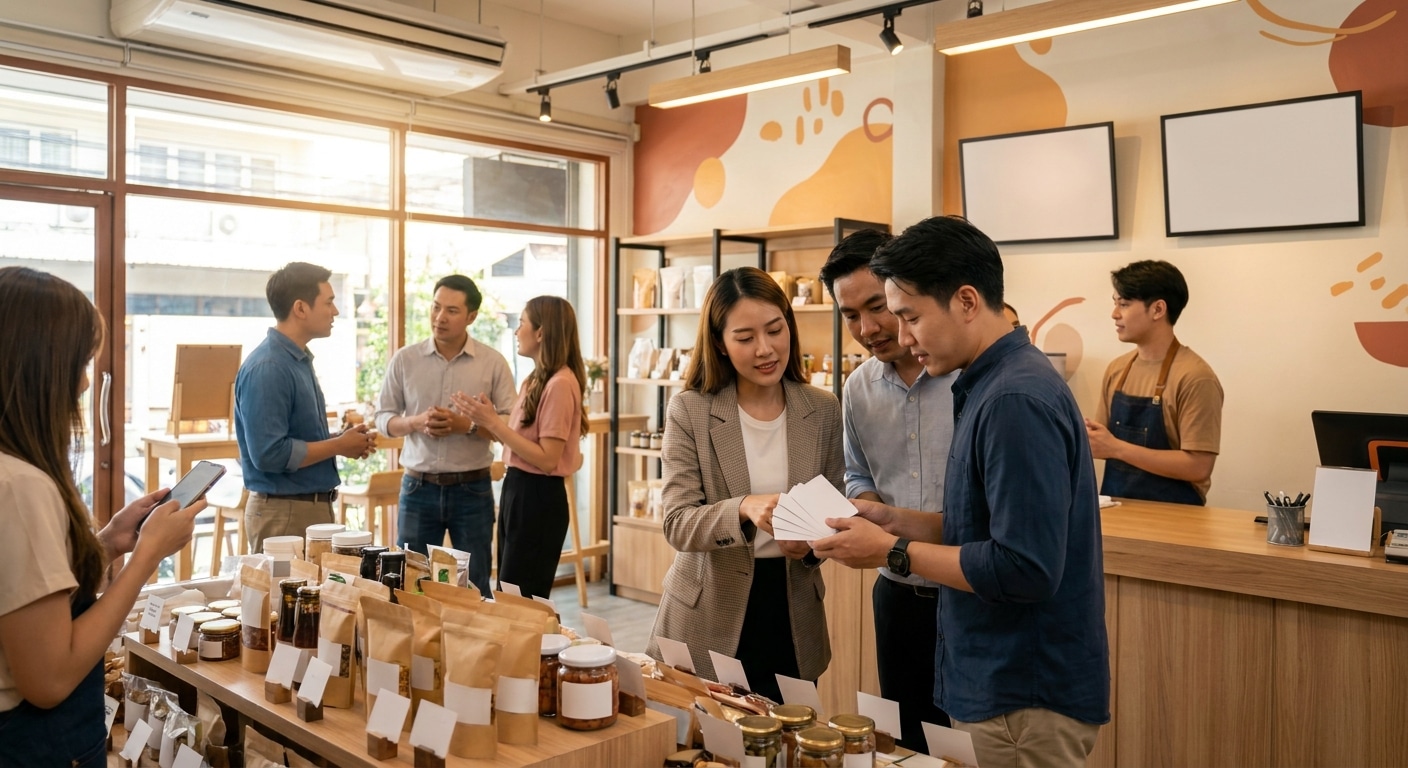 ปั้นยอดขาย SME ด้วยสื่อสิ่งพิมพ์เชื่อม QR Code สู่ออนไลน์ - offline-to-online-print-marketing