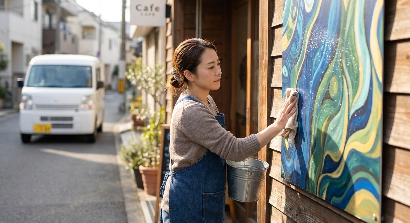วิธีดูแลป้ายโฆษณาและป้ายไวนิล ให้สีสดทนแดดทนฝน - outdoor-signage-vinyl-maintenance-tips