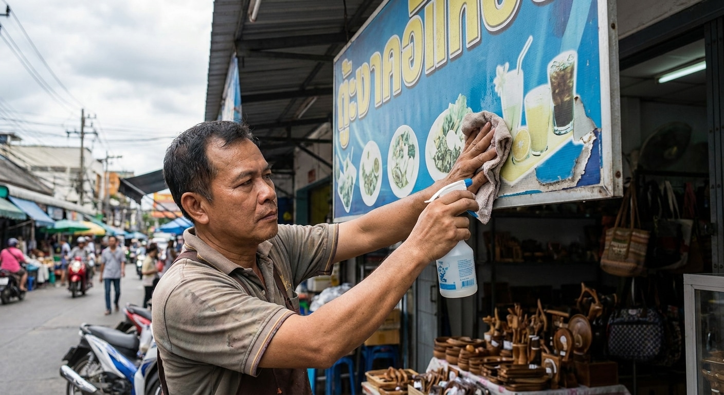 ยืดอายุป้ายไวนิล! วิธีดูแลป้ายโฆษณากลางแจ้งให้สีสดทนทาน - outdoor-vinyl-banner-maintenance