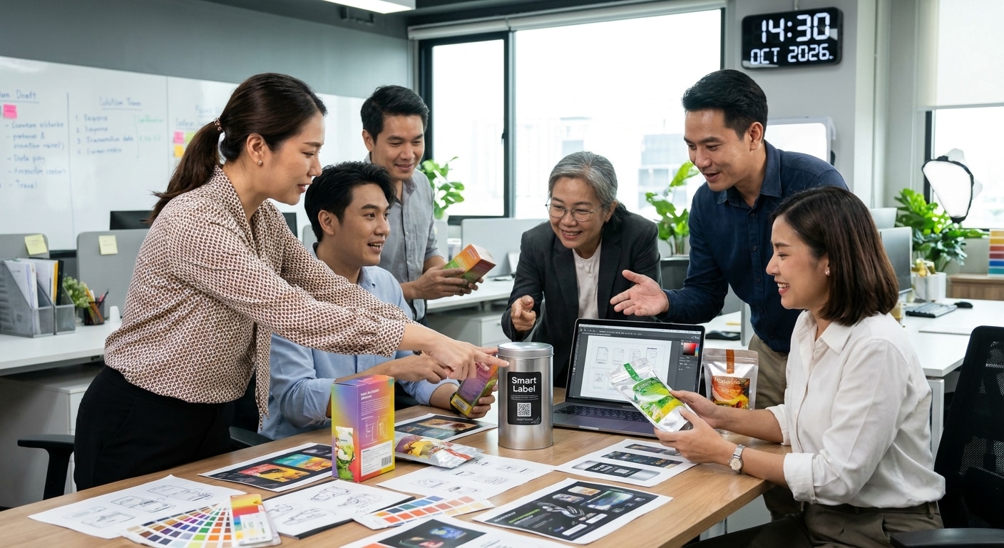 เทรนด์ฉลากสินค้า 2027: นวัตกรรมที่ SME ไทยต้องรู้ - packaging-label-trends-2027