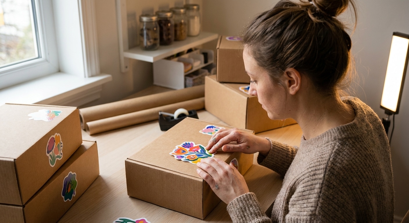 การตลาดผ่านบรรจุภัณฑ์ เปลี่ยนสติ๊กเกอร์ติดกล่องเป็นยอดขาย - packaging-marketing-sticker-tips