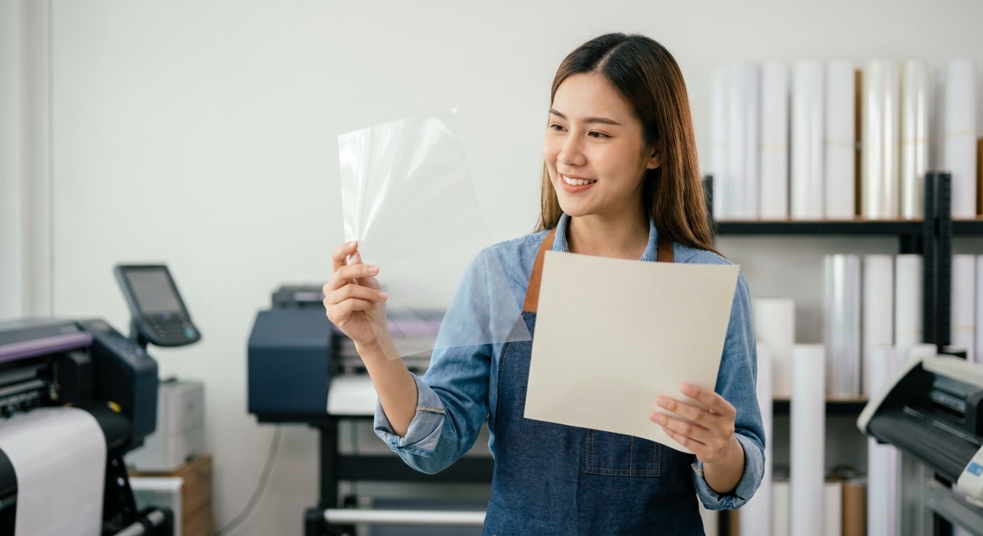 สติ๊กเกอร์ PP vs PVC ต่างกันอย่างไร? เลือกแบบไหนให้ปัง - pp-vs-pvc-sticker-guide