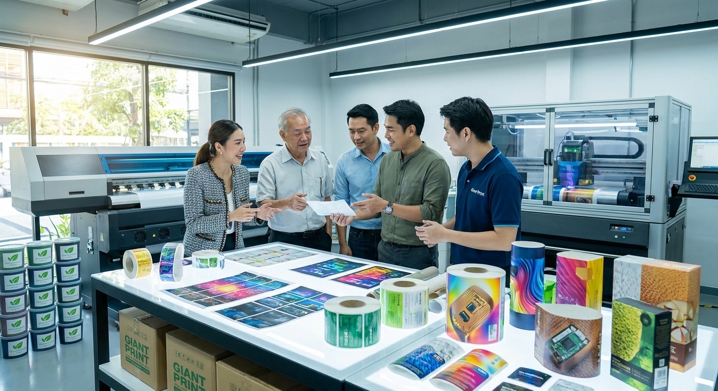 เทรนด์สิ่งพิมพ์ปี 2027: ฉลากอัจฉริยะและหมึกรักษ์โลก - print-trend-smart-label-2027