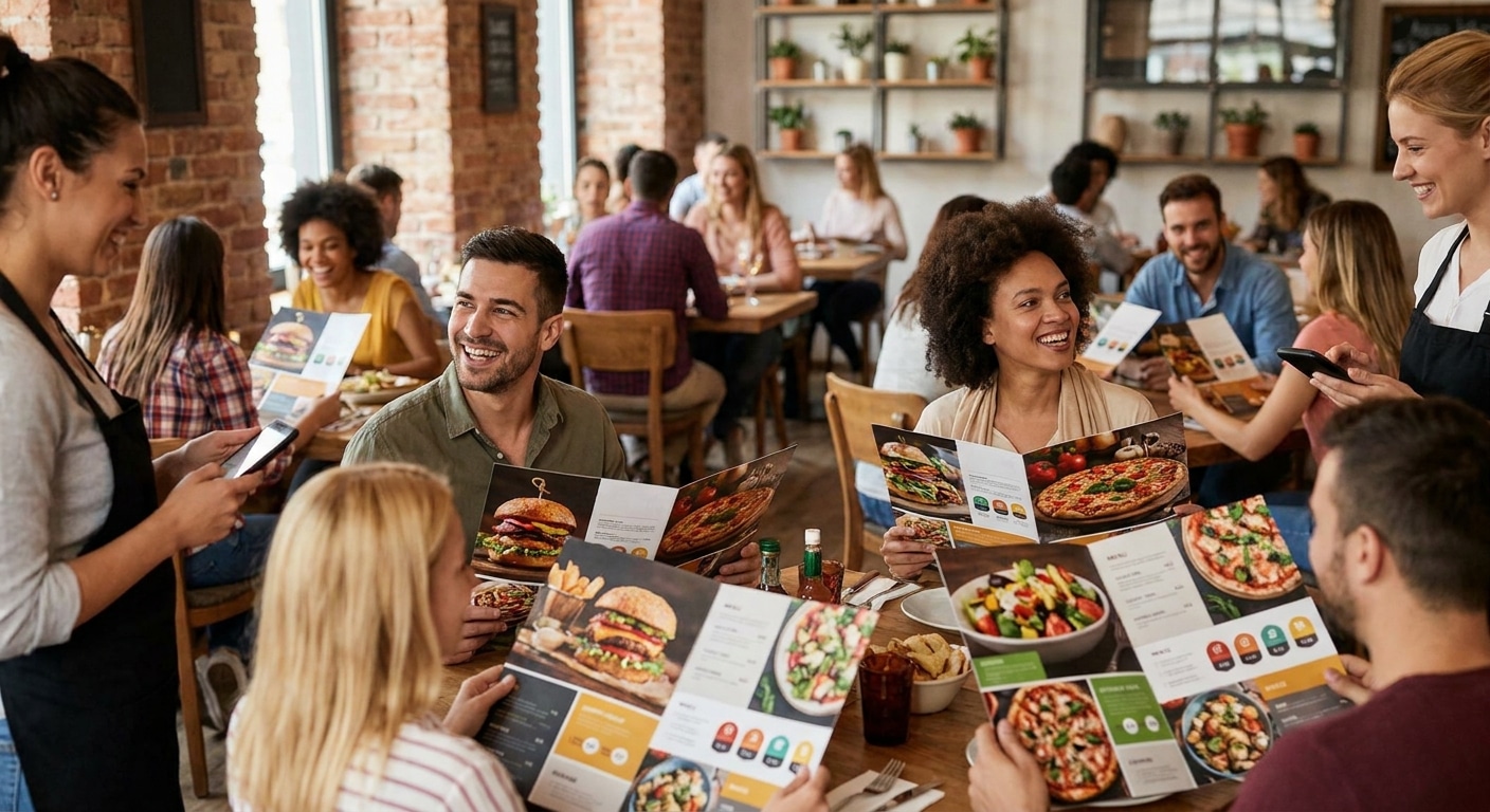 จิตวิทยาออกแบบเมนูอาหาร จัดวางอย่างไรให้ยอดขายพุ่ง - psychology-restaurant-menu-design