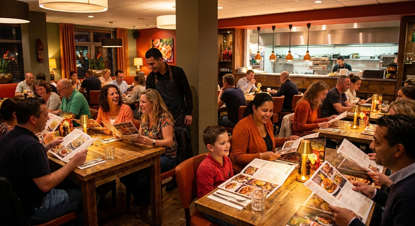 จิตวิทยาออกแบบเมนูอาหาร พิมพ์แบบไหนให้อัปยอดขายร้านพุ่ง - restaurant-menu-design-psychology