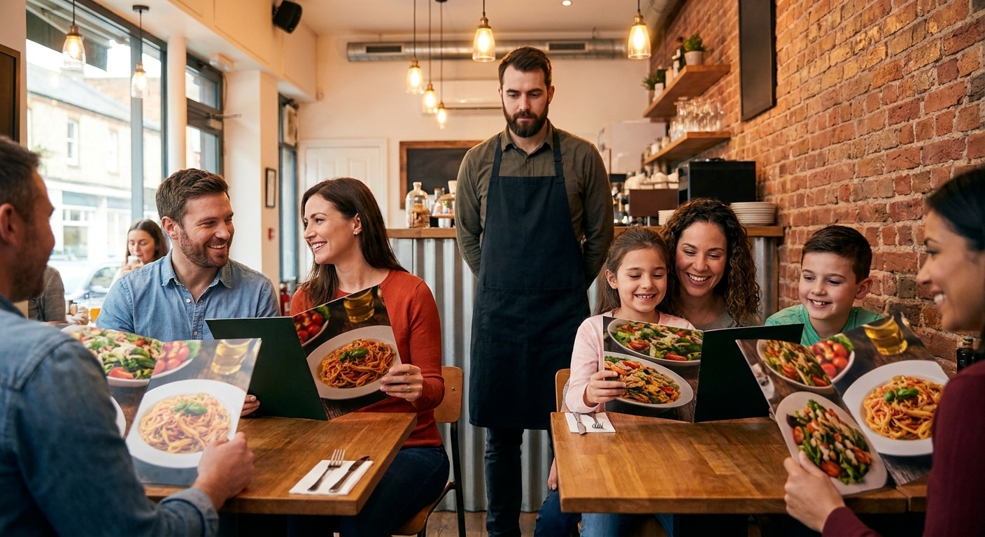 จิตวิทยาออกแบบเมนูอาหาร ทริคง่ายๆ ช่วยร้าน SME เพิ่มยอดขาย - restaurant-menu-design-psychology