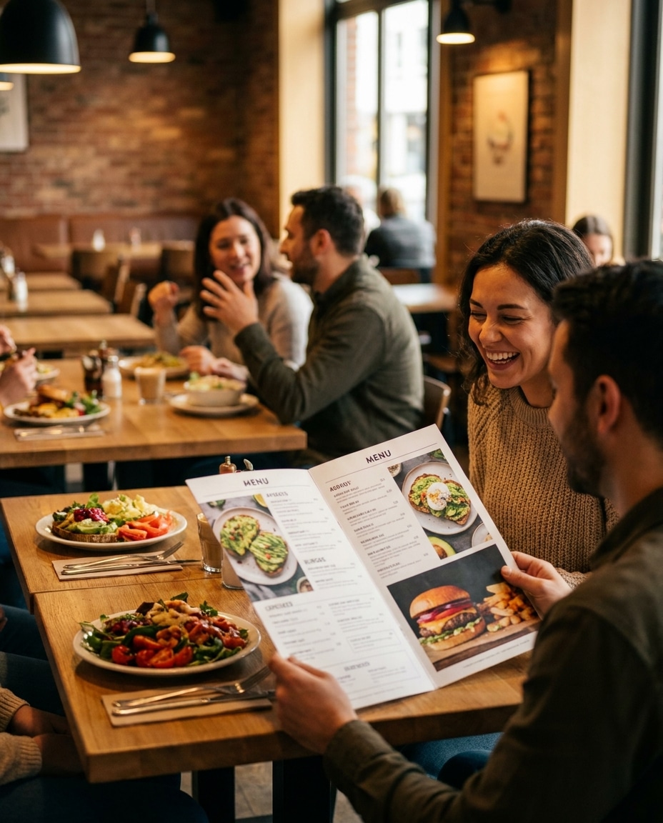 เคล็ดลับออกแบบเมนูอาหาร กระตุ้นยอดขายให้ร้านอาหาร - restaurant-menu-design-tips