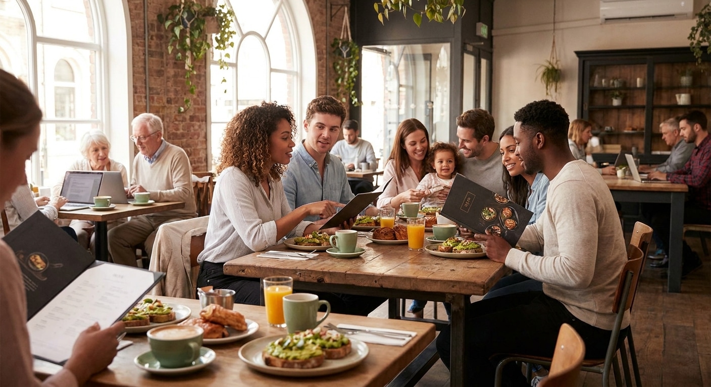 จัดหน้าเมนูอาหารอย่างไร ให้ลูกค้าสั่งเพิ่ม ยอดขายปัง! - restaurant-menu-design-tips