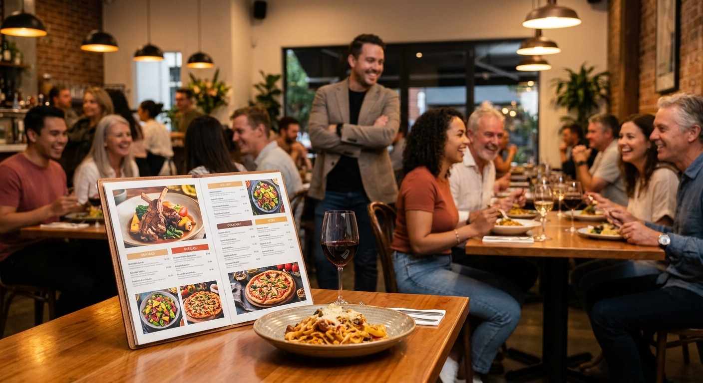 ทริคออกแบบเมนูอาหารดึงดูดใจ ช่วยร้านอาหารเพิ่มยอดขาย - restaurant-menu-design-tips