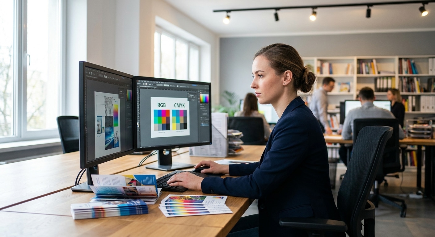 ตั้งค่าไฟล์สี RGB หรือ CMYK? เคล็ดลับส่งงานพิมพ์ให้สีตรงปก - rgb-vs-cmyk-printing-files