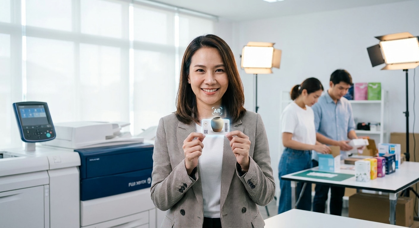 จับตาเทรนด์สื่อสิ่งพิมพ์ 2027: ฉลากอัจฉริยะดันยอด SME - smart-label-printing-trend
