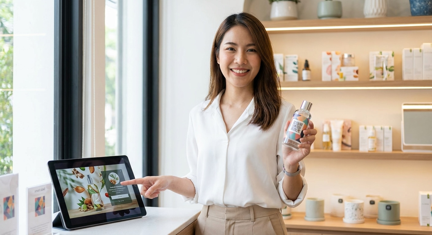 เทรนด์สิ่งพิมพ์ 2027: ฉลากอัจฉริยะ สแกนปุ๊บเพิ่มยอดปั๊บ - smart-label-trend-2027