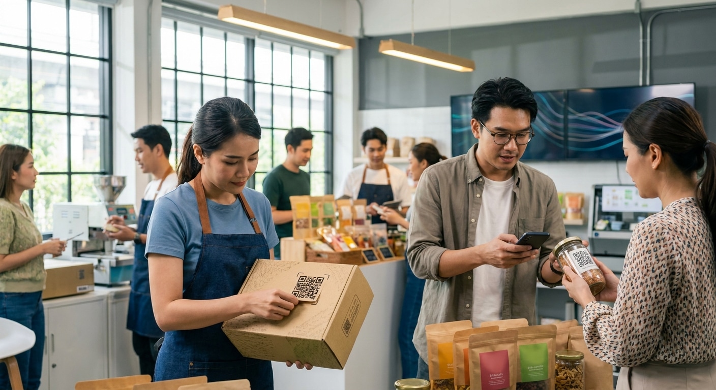 เทรนด์ 2027: พิมพ์ฉลาก QR Code ยกระดับธุรกิจ SME - smart-label-trend-2027
