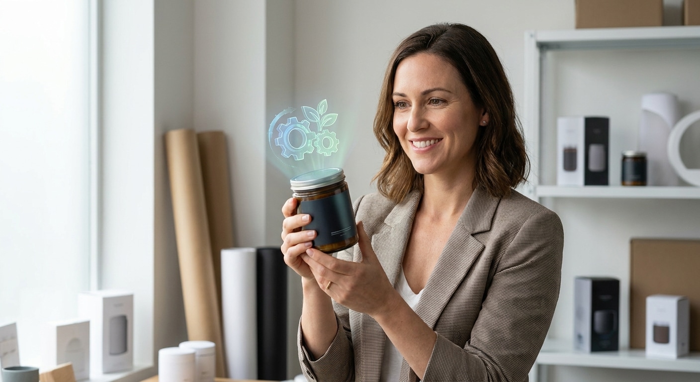 เทรนด์ 2027: Smart Packaging ผสาน AR บนฉลากสินค้าสำหรับ SME - smart-packaging-ar-trend-2027